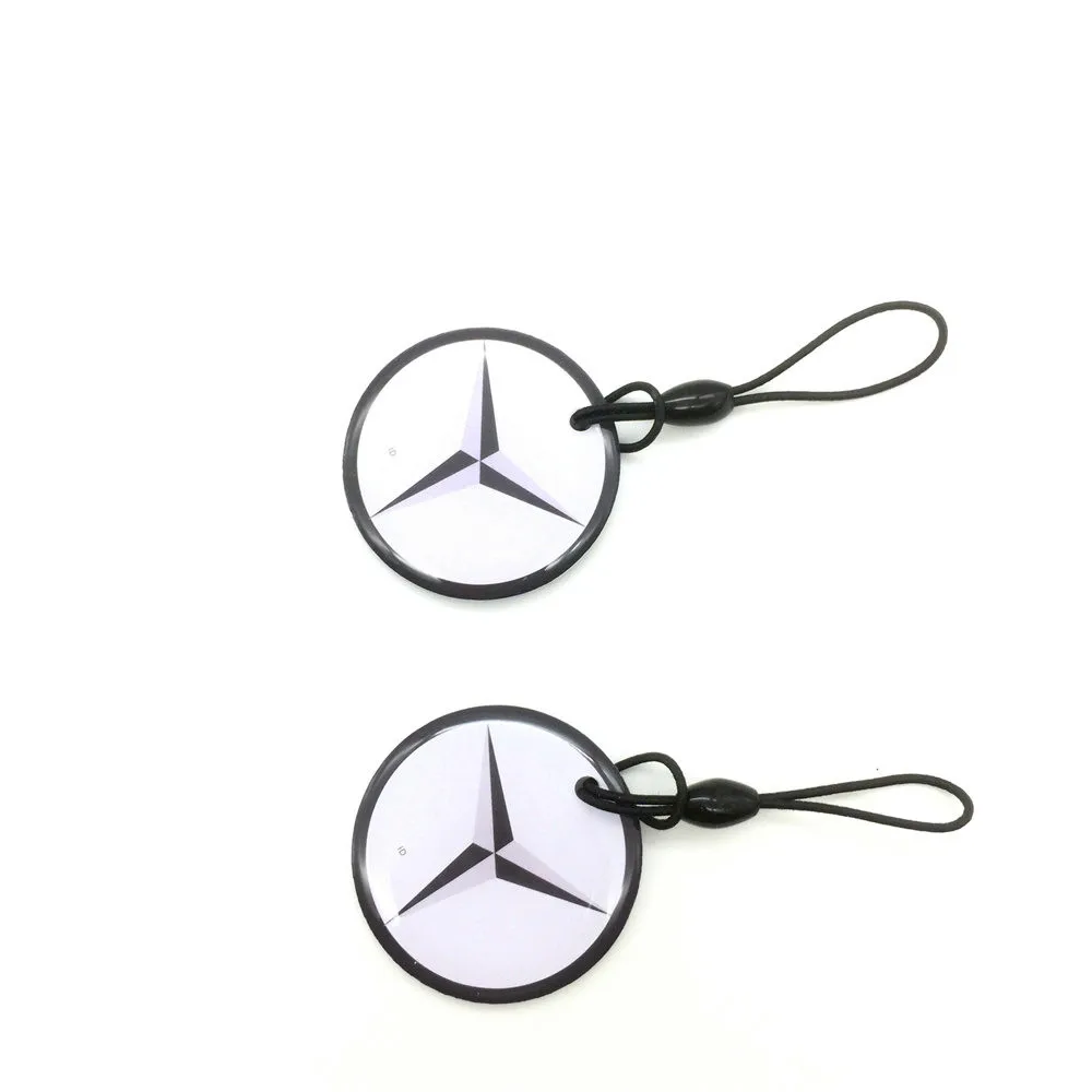 

10Pcs 125KHZ RFID Keyfob Rewritable Blank T5577 Card Access Control Card Token Tag Keychain Smart tickets