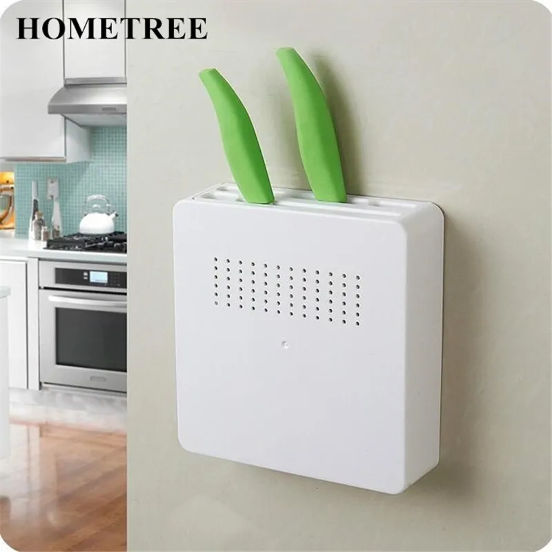 

HOMETREE Creative Stands For Knives Storage Kitchen Supplies Hidden Plastic Multi-Function Storage Rack Kitchen Knife Rack H410