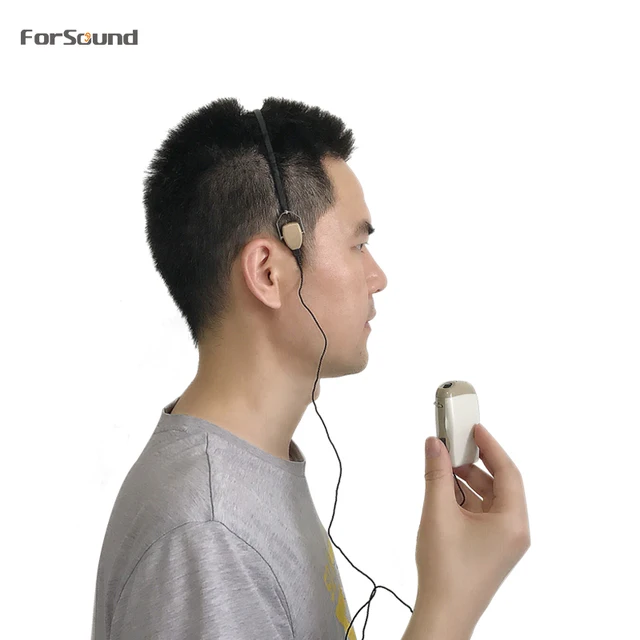 3Pin Bone Conductor Hearing Aid Good as BAHA Siemens Pocket Hearing Aid