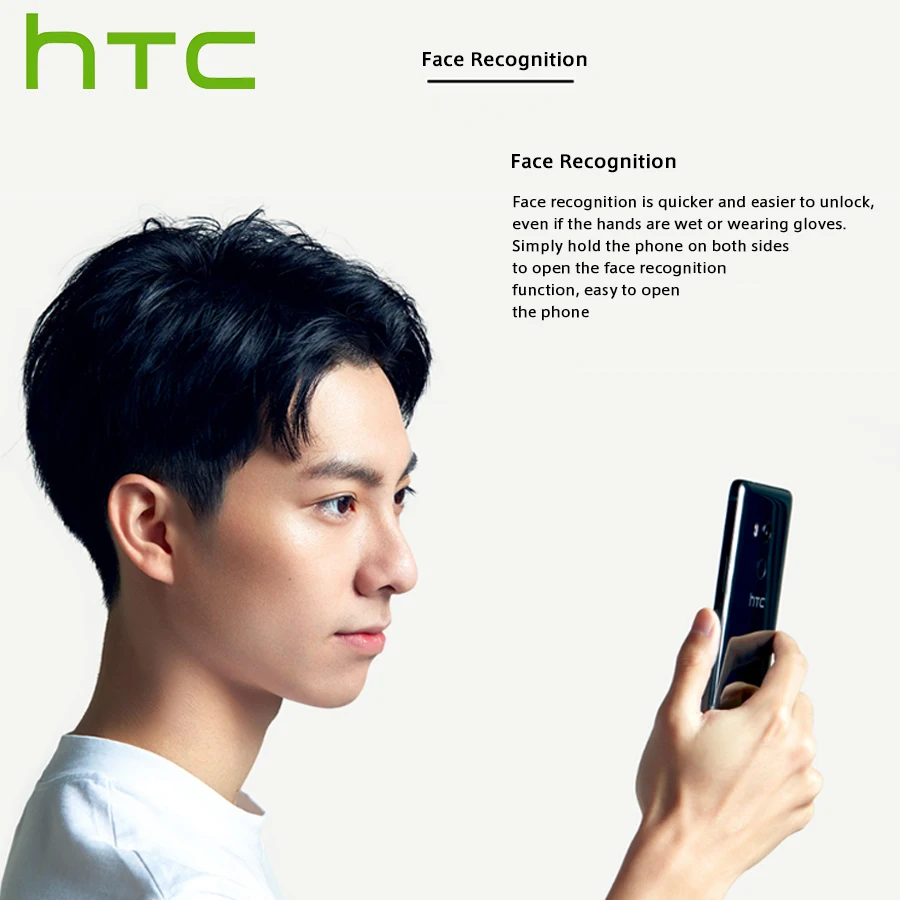 HK версия htc U11 Eyes LTE мобильный телефон 12 МП 4 Гб ОЗУ 64 Гб ПЗУ Восьмиядерный процессор Snapdragon652 6," 1080x2160p IP67 NFC Android