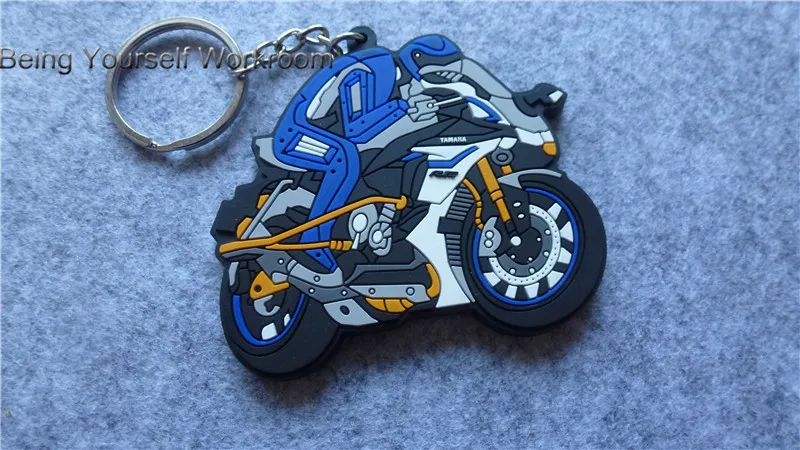 motocross boot keychain
