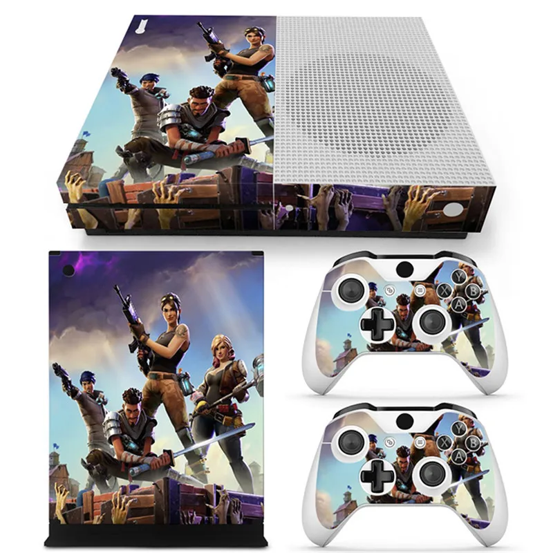30% скидка наклейка на скины с дизайном Fortress для Microsoft Xbox One Slim Console|Наклейки| |