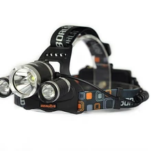 Из светодиодов фар 3* T6 6000LM нью-cree XM-L T6 из светодиодов фары головного велосипед лампа+ 2* 18650++ автомобильное зарядное устройство