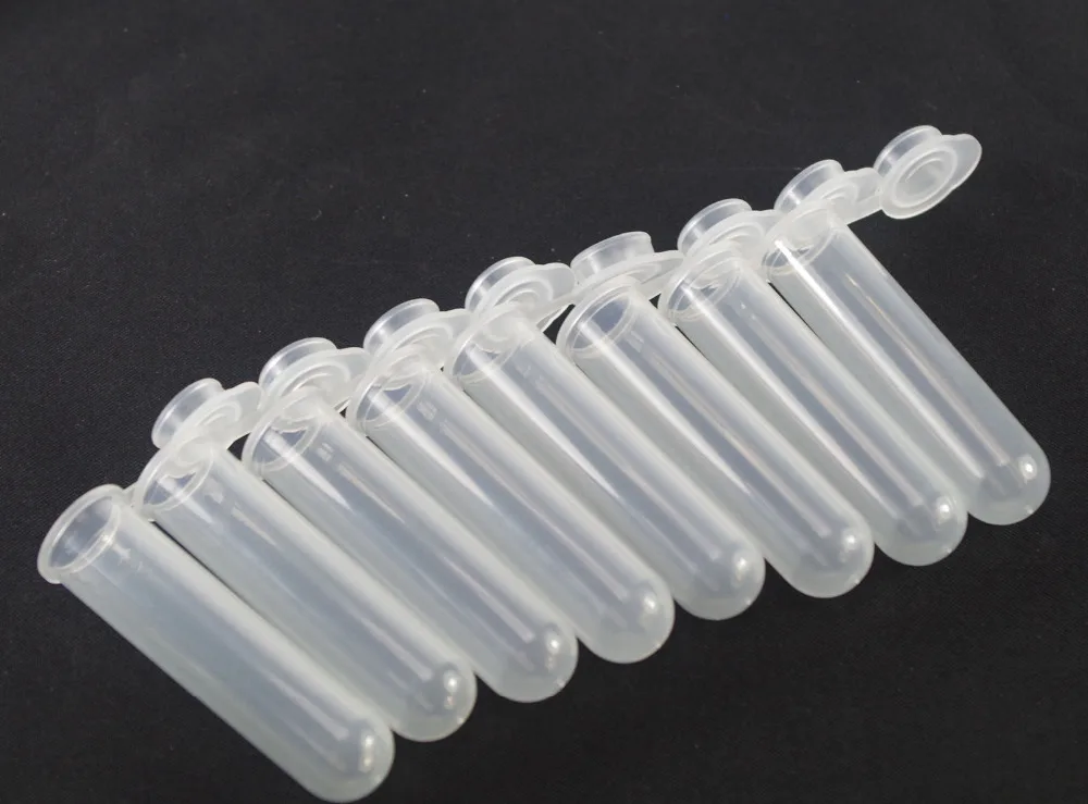 Plastic test tubes centrifuge 7ml round bottom lot20 | Канцтовары для офиса и дома