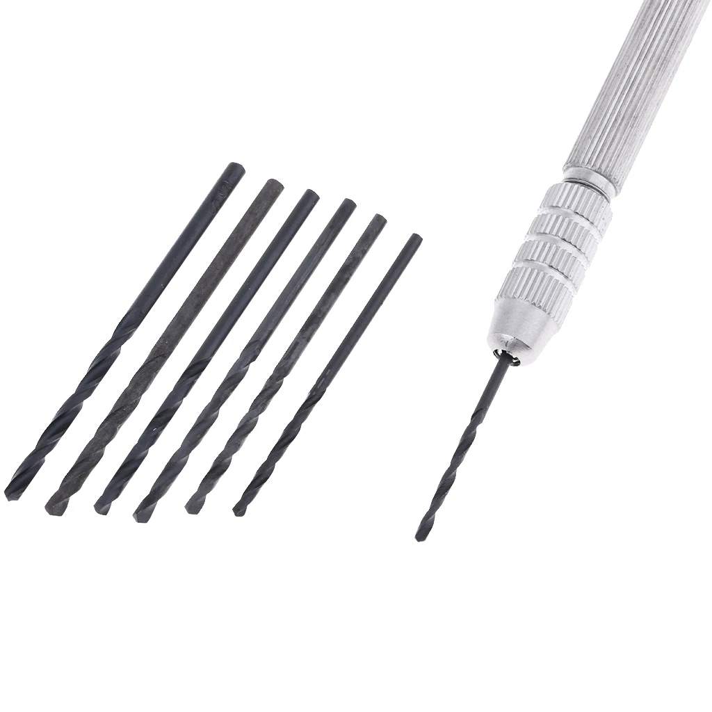 7x Craft Hobby DIY Hand Tool Drill 1.8-3mm Head for Bandai HG RG SD Models