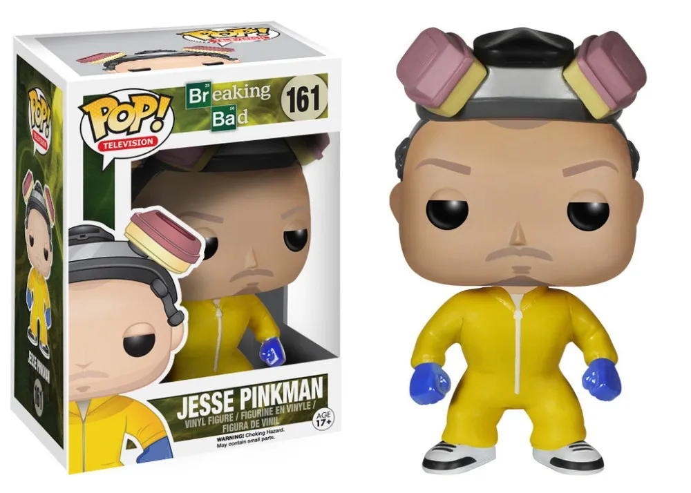 Ограниченная серия оригинальный Funko поп Breaking Bad-Джесси Пинкман (КУК) Виниловая фигурка Коллекционная модель игрушки с оригинальной коробке