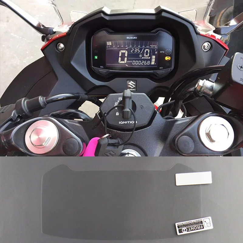Motorcycle Dashboard/Speedo Screen Protector Film Screen For Honda Suzuki GSX250