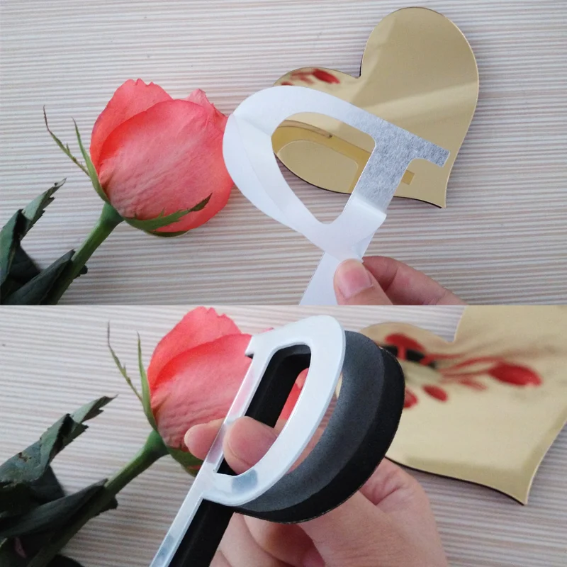 Новые diy настенные наклейки 3d наклейки акриловые украшения свадебный подарок любовные буквы декоративный Алфавит Настенный декор
