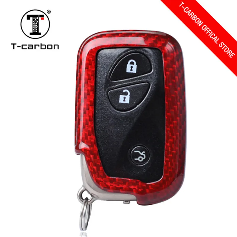 

Car Styling Carbon Fiber key Car Auto Remote Flip Key Case Cover Shell bag For Lexus CT IS ES GS RX GX Series