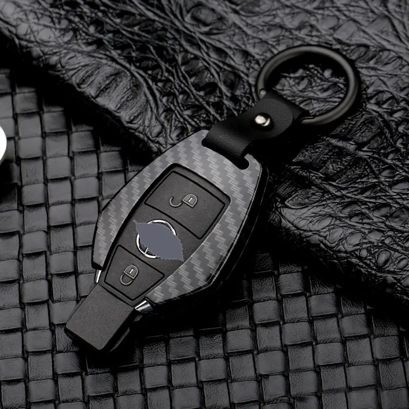Чехол для ключей ATOBABI с цинковым покрытием для Mercedes Benz CLA GLK C180 C200 C300 A200 A260 умный пульт дистанционного управления брелок крышка брелок защитная сумка