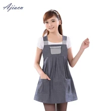 Пасторальный стиль электромагнитного излучения защитная одежда бытовая электрическая техника EMF Экранирование металлического волокна платье