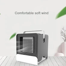Air Cooling вентилятор охладитель воздуха вентилятора портативный мини USB кондиционер увлажняюший очиститель свет Desktop для офиса Home Decor