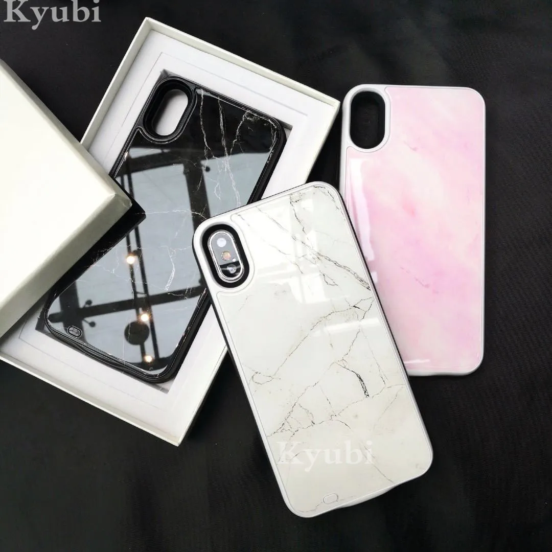 6000 мАч Зарядное устройство высокой емкости чехол для iphone 6 6s 7 8 plus внешний портативный беспроводной зарядный чехол для iphone x xr xs max