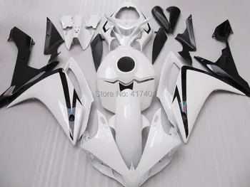 

7gifts+ White black fairing kit for Yamaha YZF R1 07 08 YZF-R1 07-08 YZF1000 R1 07 08 YZF R1 2007 2008 #666 fairing parts + tank
