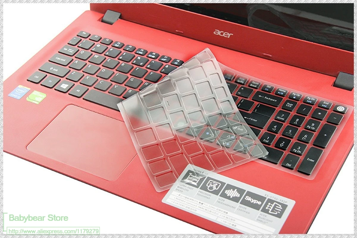 Для Acer Aspire V15 Nitro Edition Vn7-592G 15 6 дюймов чехол для клавиатуры протектор ультра тонкий