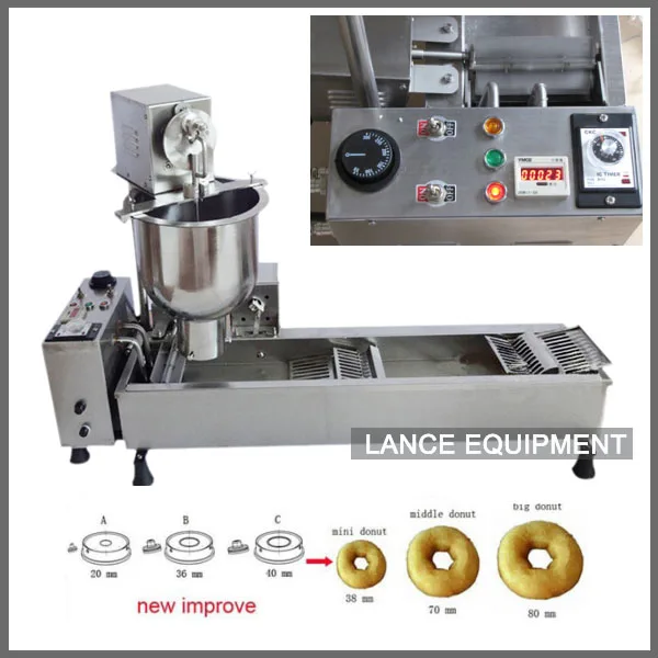 Free shipping mini donut making machine/ automatic mini