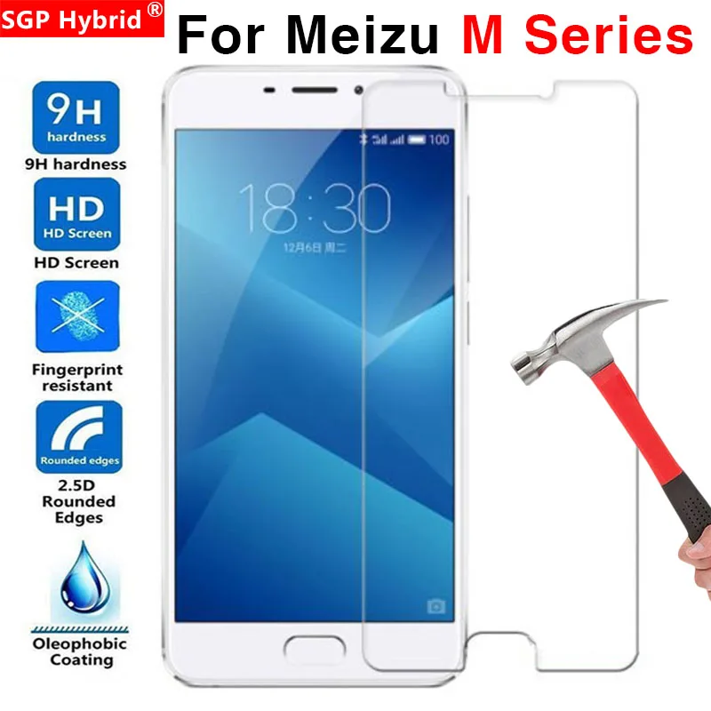 Защитное стекло для Meizu M6 Note на Maisie M5 M3 M2 Not M 5 3 2 6m M6note M5note Закаленное Защитная