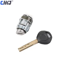 CHKJ Автомобильный Замок для левой двери, набор для старых BMW 7 серии, модифицированный фрезерный дверной цилиндр зажигания, комплект автомобильных запчастей