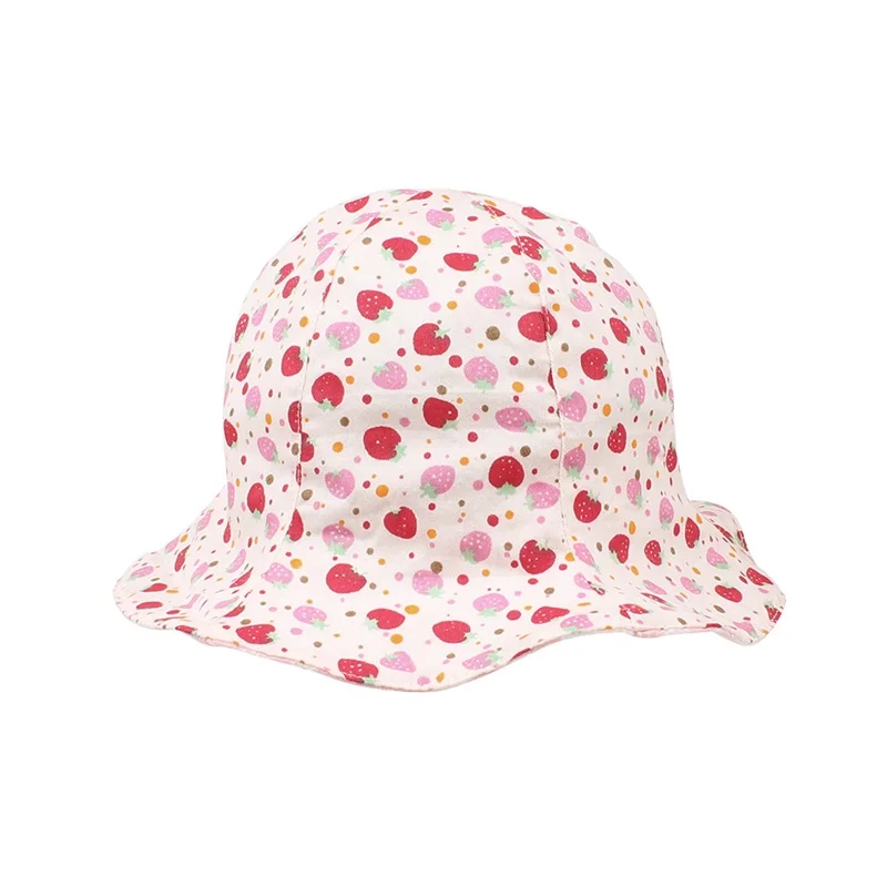 Lace Flower Girls Panama Hat Cotton Prince Baby Girls Cap Summer 2 Sides Panama Cap For Girls Cute Cotton Baby Girls Clothings  (2)