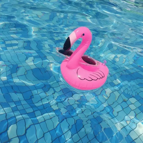 Мини водные подставки boia Flamingo плавающая надувная подставка для кружки бассейна