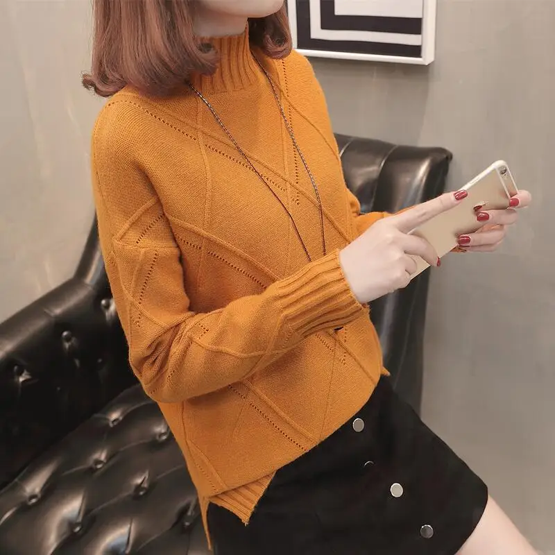 2018 New Arrivals Spring Autumn Fashion women Sweater Winter Casual Sweaters Women Jumper Pullovers Loose Femininas Blusas