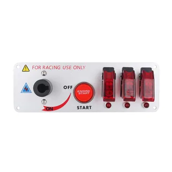 

Panel Button DIY Flip-up Start Ignition Switch Car Modification Switches for Racing Sport Competitive