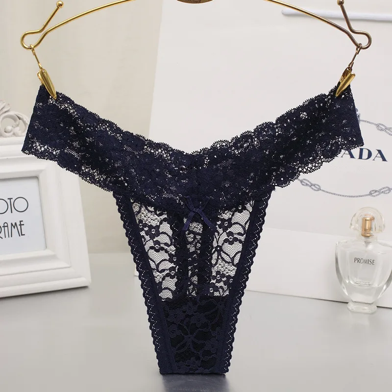 S-XXL Big Size Sexy Cozy Lace Briefs Short G Thongs G-String Lingerie Panties Underwear Women  (14)