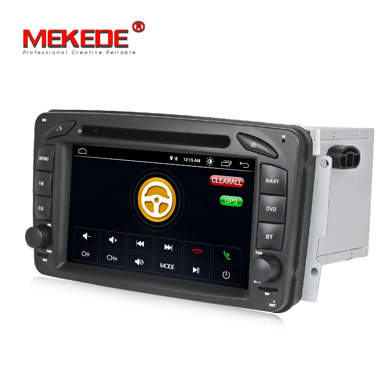 MEKEDE ANDROID 9 автомобильный dvd мультимедийный плеер для Mercedes Benz W209 W203 W168 ML W163 W463 Viano W639 Vito Vaneo Wifi gps BT