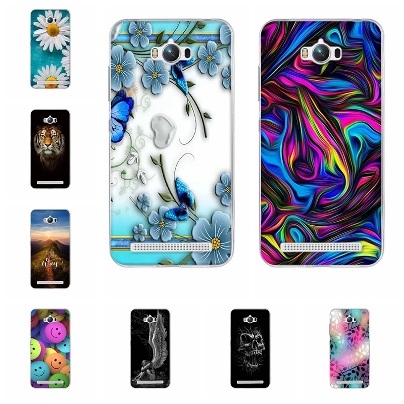 

For Asus Zenfone Max ZC550KL Case Soft Silicone For Asus Zenfone Max ZC550KL Cover Geometric Pattern For Asus Max ZC550KL Bumper