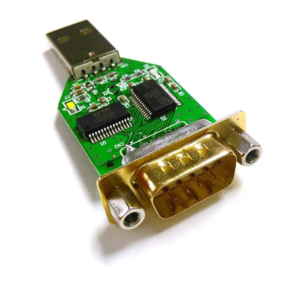 

ftdi usb rs232 adapter with db9 male