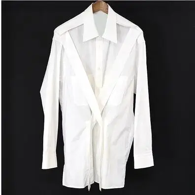 Yohji shirting yohji back show yohji yamamoto yoshi S-6XL из чистого хлопка на заказ! Мужская одежда больших размеров