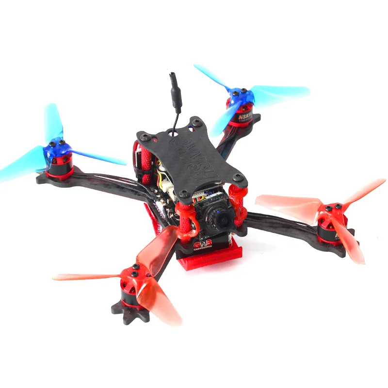 

HSKRC 3 inch 140 140mm Wheelbase 3mm Arm Thickness Carbon Fiber Racing Frame Kit for Mini RC Drone Quadcopter Motor ESC DIY Part
