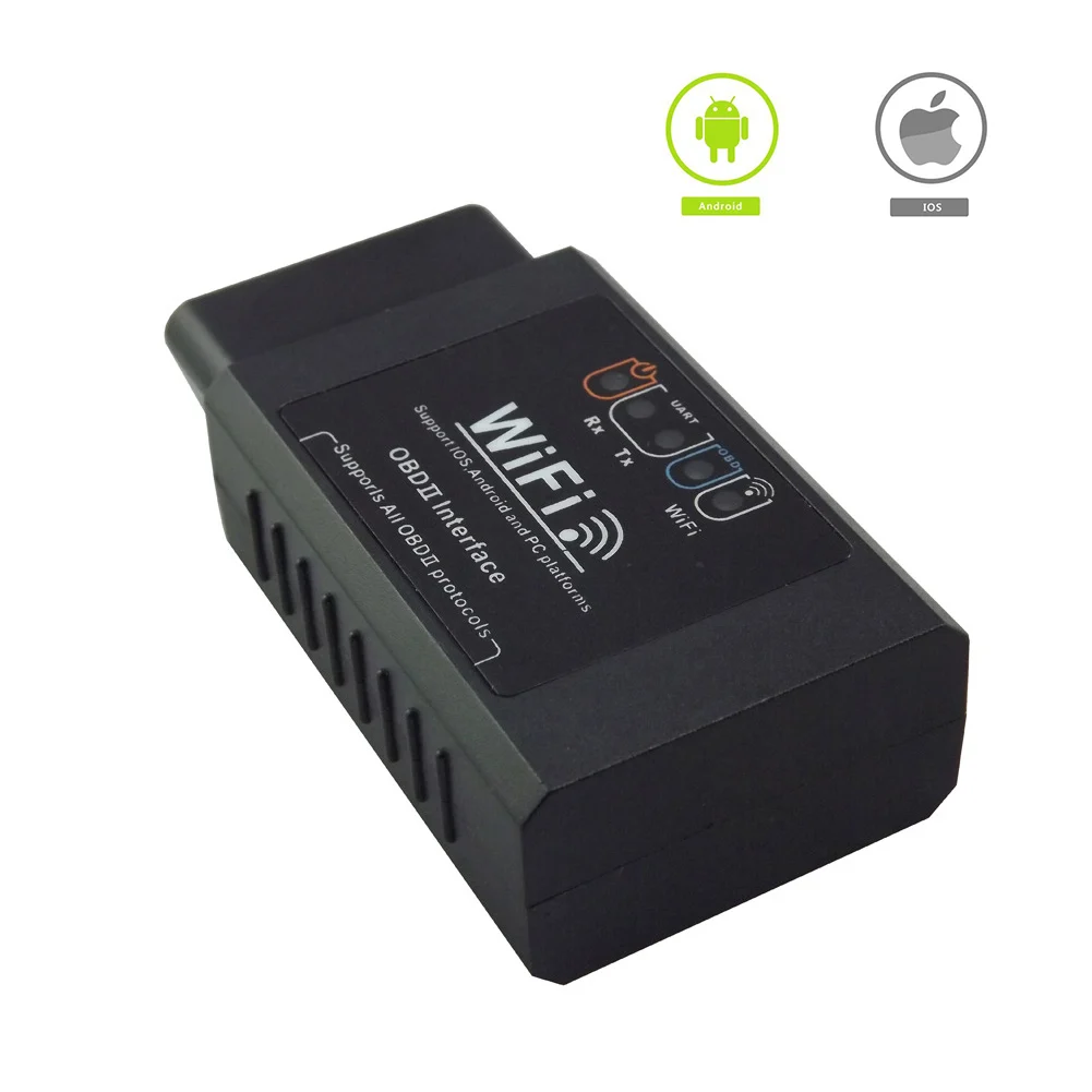 

Do Promo New OBD2 Scanner ELM327 WIFI Car Diagnostic Tester Engine Checker Code Reader for IOS Android Windows System 88