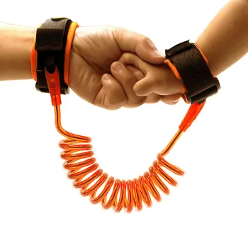 

1.5M Kids Baby Toddler Anti-lost Wrist Link Band Children Bracelet Wristband Elastic Harness Safety Leash Strap 88 S7JN