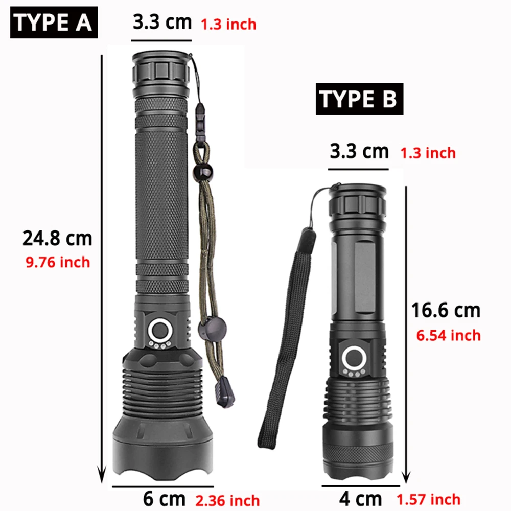 Светодиодный фонарь XHP70 XHP50, масштабируемый фонарь, перезаряжаемый через USB, светодиодный фонарь, Тактический Защитный фонарь для кемпинга