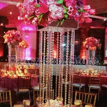 Свадебные украшения акриловый хрустальный стол центральный цветок стенд