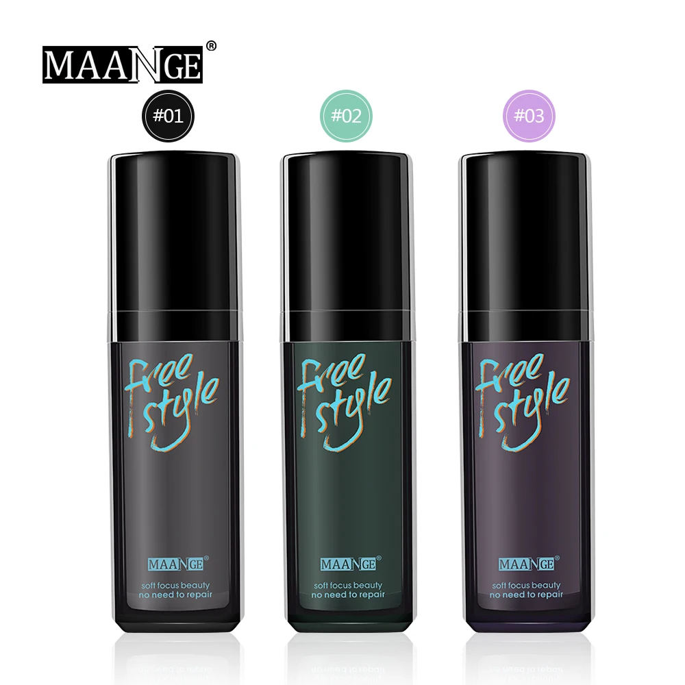 

MAANGE Make Up Base Foundation Primer Makeup Cream Sunscreen Moisturizing Lasting Whitening Isolation Concealer Oil Control