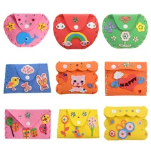 DIY 3D EVA Foam Sticker Kids Cartoon Wallet Purse Puzzle Child Craft font b Toy b