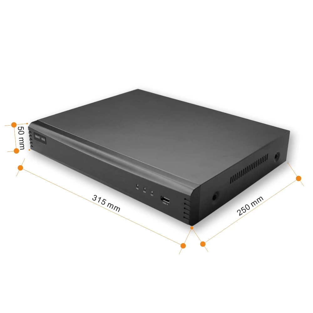 Smart Network Video Recorder SVNVR 25CH 32CH 5MP/4MP H.265 Поддержка жесткого диска 2x10TB с выходом HDMI и VGA