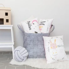 Войлочный органайзер для детской кроватки Комплект постельного белья для детской кроватки подгузник с карманами сумка для кроватки органайзер для детской кроватки корзина для хранения детских игрушек