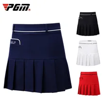 PGM шорты для гольфа; женская одежда; стойкие брюки; юбка; хлопковая Мягкая дышащая и впитывающая пот юбка; QZ041