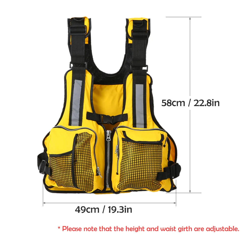 Lixada рыболовный жилет с несколькими карманами, спасательный жилет для рыбалки, куртка для плавания на байдарках, жилет с поплавком для рыбалки, УНИВЕРСАЛЬНЫЙ ЖИЛЕТ