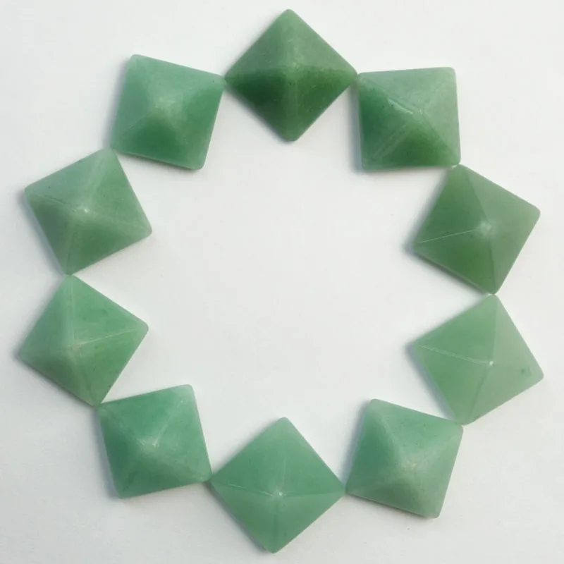

Free shipping Beautiful 8Pcs Faceted Green Aventurine Square CAB CABOCHON 13x8mm SHX439(Min.order 10$ mix)