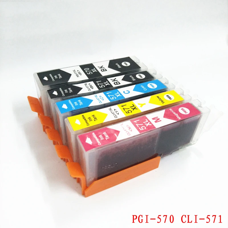 einkshop PGI-570 CLI-571 Ink Cartridge For Canon PGI570 CLI571 PGI 570 For PIXMA MG5750 MG5751 MG5752 MG5753 MG6850 MG6852 einkshop PGI-570 CLI-571 Ink Cartridge For Canon PGI570 CLI571 PGI 570 For PIXMA MG5750 MG5751 MG5752 MG5753 MG6850 MG6852