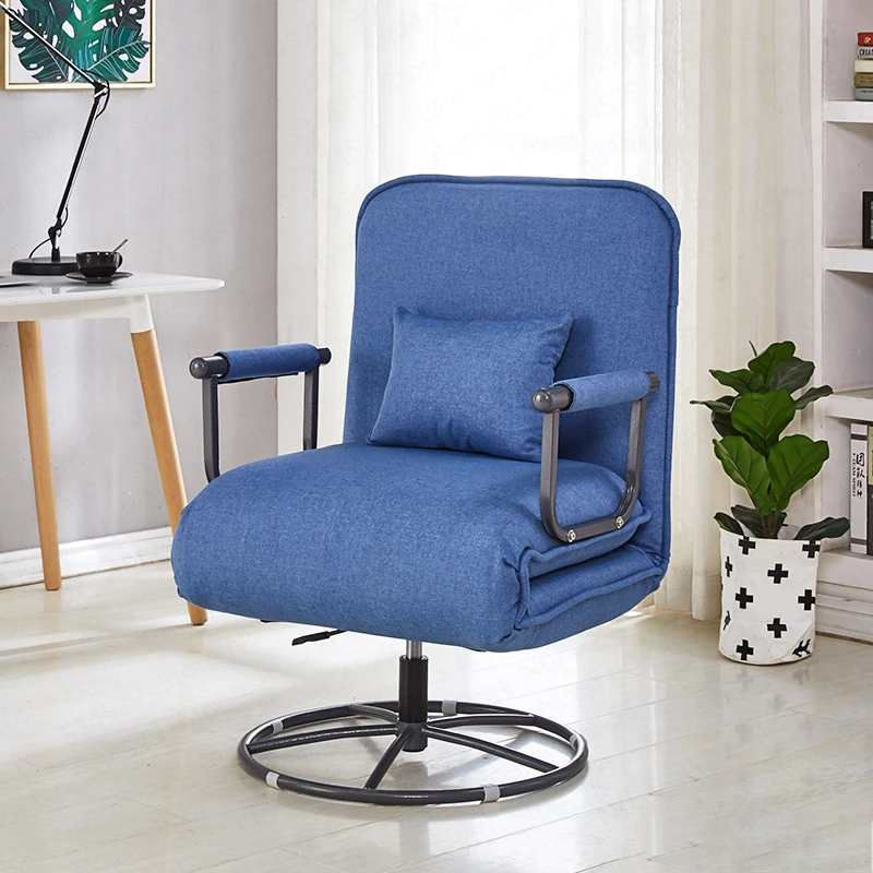 

Lazy Couch Folding Chair Multifunctional Dual-use Single Siesta Bed Office Rotating Lunch Break Computer Chair Dotomy Chair