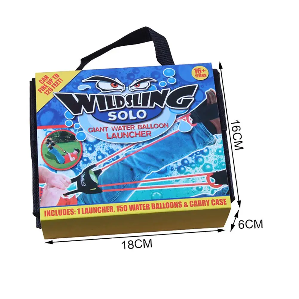 Outdoor Games Water Polo Launcher For Elastic Water Balloon Small Balloons Water Splashing Game
