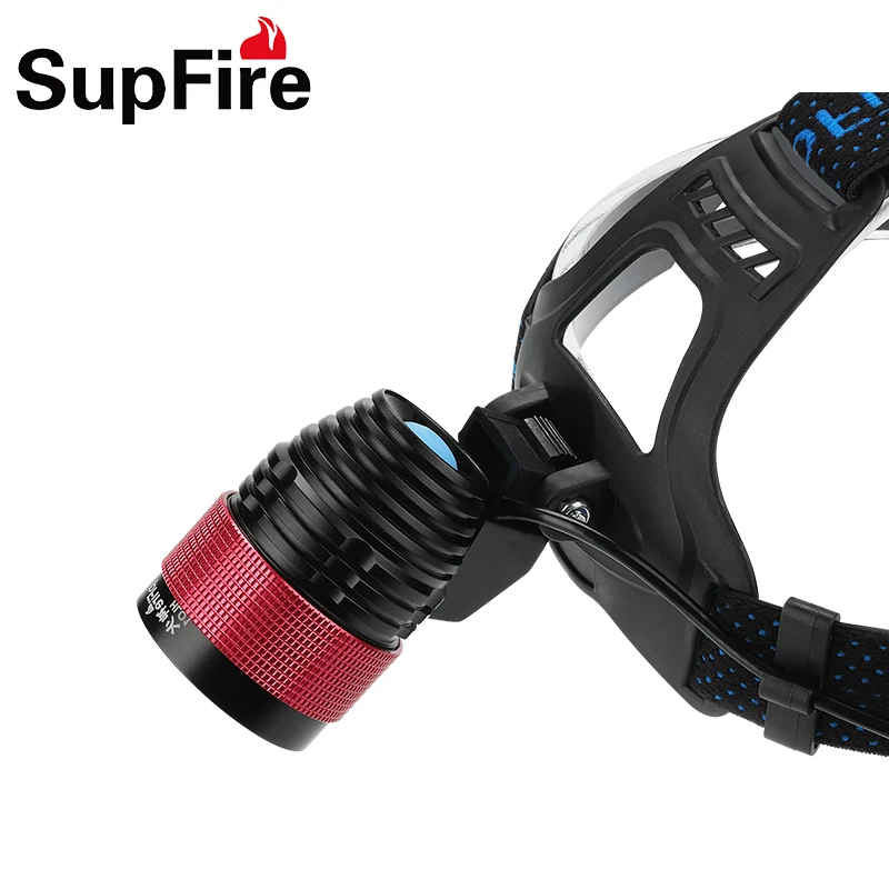 SupFire налобный фонарь светодиодный CREE фара HL01 охотничий рыболовный лоб 800лм 3 * АА