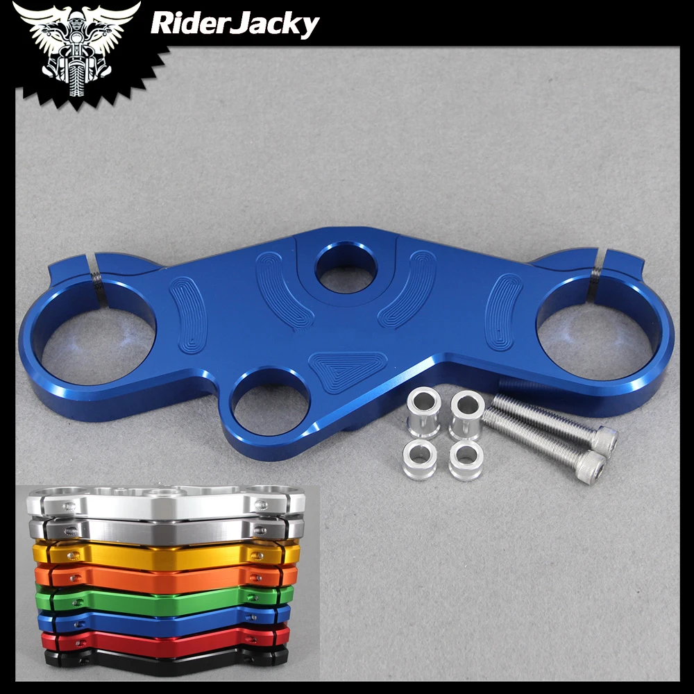 

For SUZUKI GSXR600/750 2001-2003 GSXR1000 2001-2005 CNC Motorcycle Front Fork Lowering Triple Tree Upper Top Clamp GSXR 600 750