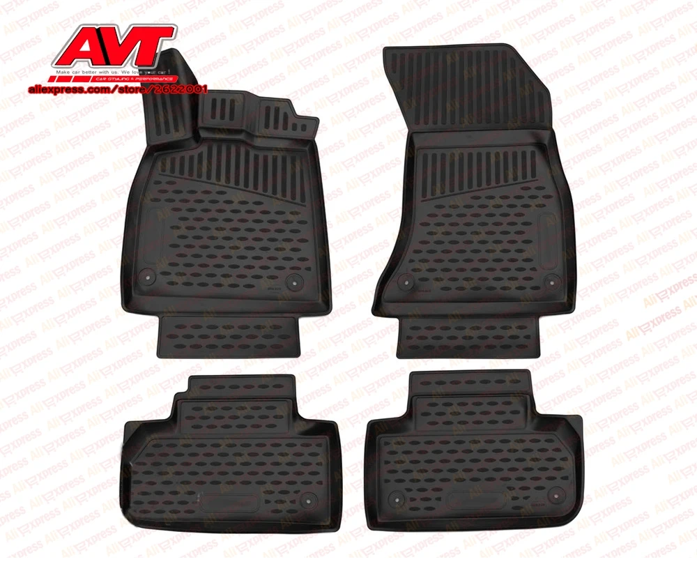 FRO ALFOMBRAS ALFOMBRILLAS GOMA para AUDI A8 D4 2010-2017