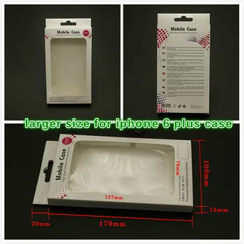 

Large size Universal Cell Phone Case Retail Package Paper Packaging Box For iPhone 11 XS Max 8 7 Plus 5.8 6.1 6.8'' Case Cover